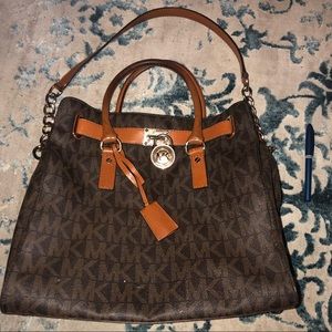Michael Kors Signature Hamilton Bag
